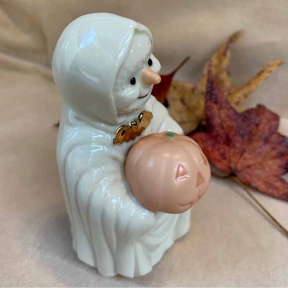 Lenox Halloween Jack O Lantern October 3.5” Porcelain Figurine - Picture 2 of 7